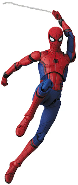 Medicom Mafex Spider Man Homecoming – Hãy xem hình ảnh chụp của những đồ chơi Nhện Đen chính hãng, mô phỏng chi tiết áo giáp của anh hùng Nhện Đen từ bộ phim Homecoming. Hình ảnh tuyệt đẹp với màu sắc rực rỡ, chi tiết chân thực và đẹp mắt.