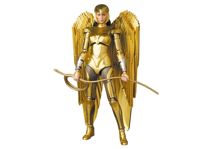 Medicom WW84 Wonder Woman Golden Armor No.148 Action Figure - TW