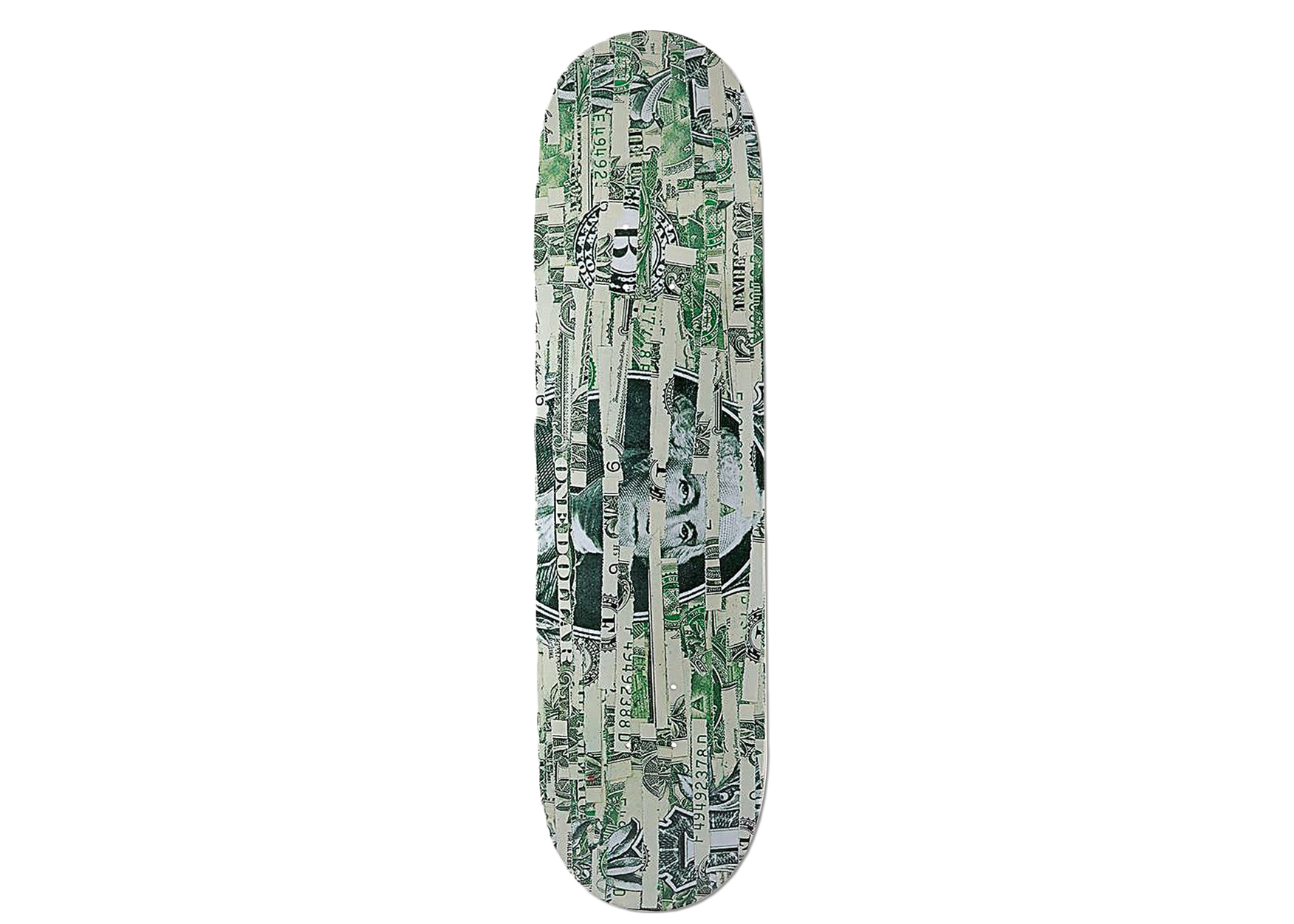 Medicom Kosuke Kawamura Dollar Skateboard Deck Green - FW21 - US