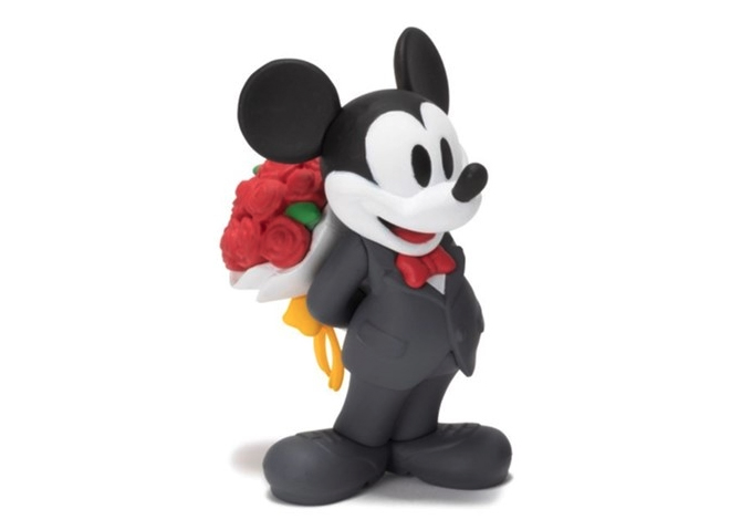 Medicom Toy x Disney Mickey Mouse Now & Future UDF Figure Grey   US