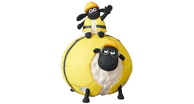 Medicom UDF A Shaun the Sheep Movie Farmageddon Timmy And Shirley Figure Yellow