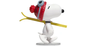 Medicom UDF Peanuts Series 12- Skier Snoopy Figure White