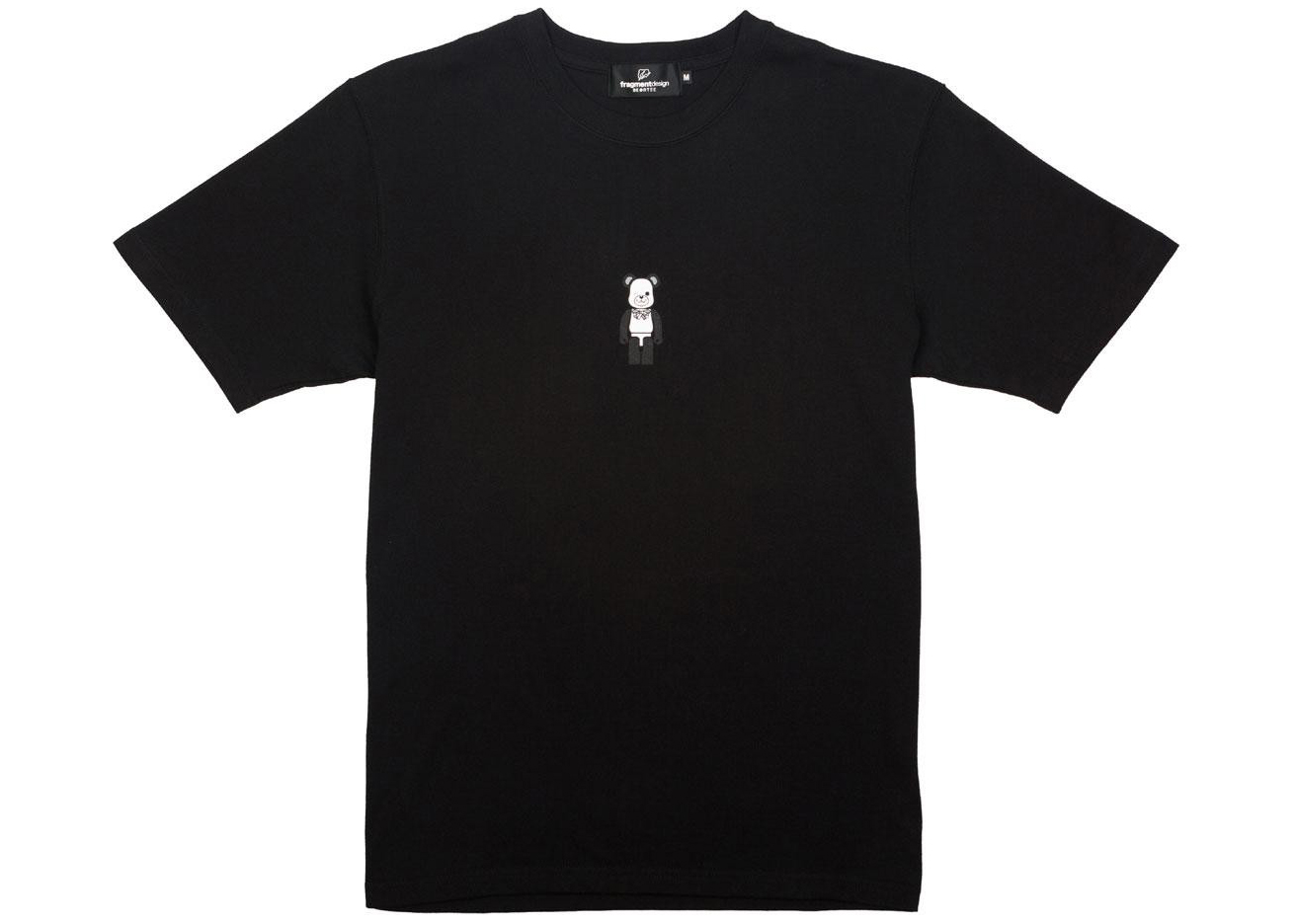 Medicom x Fragment Design x Freemansory Bearbrick Tee Black ...