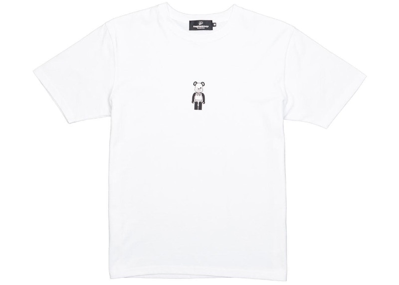 Medicom x Fragment Design x Freemansory Bearbrick Tee White Men's