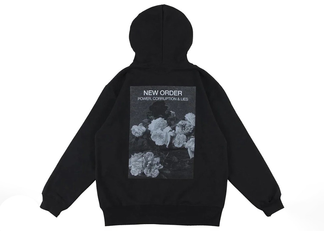 Pre-owned Medicom X Sync Neworder Power Corruption And Lies Pullover Hoodie Black