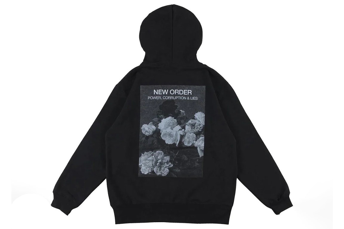 Pre-owned Medicom X Sync Neworder Power Corruption And Lies Pullover Hoodie Black