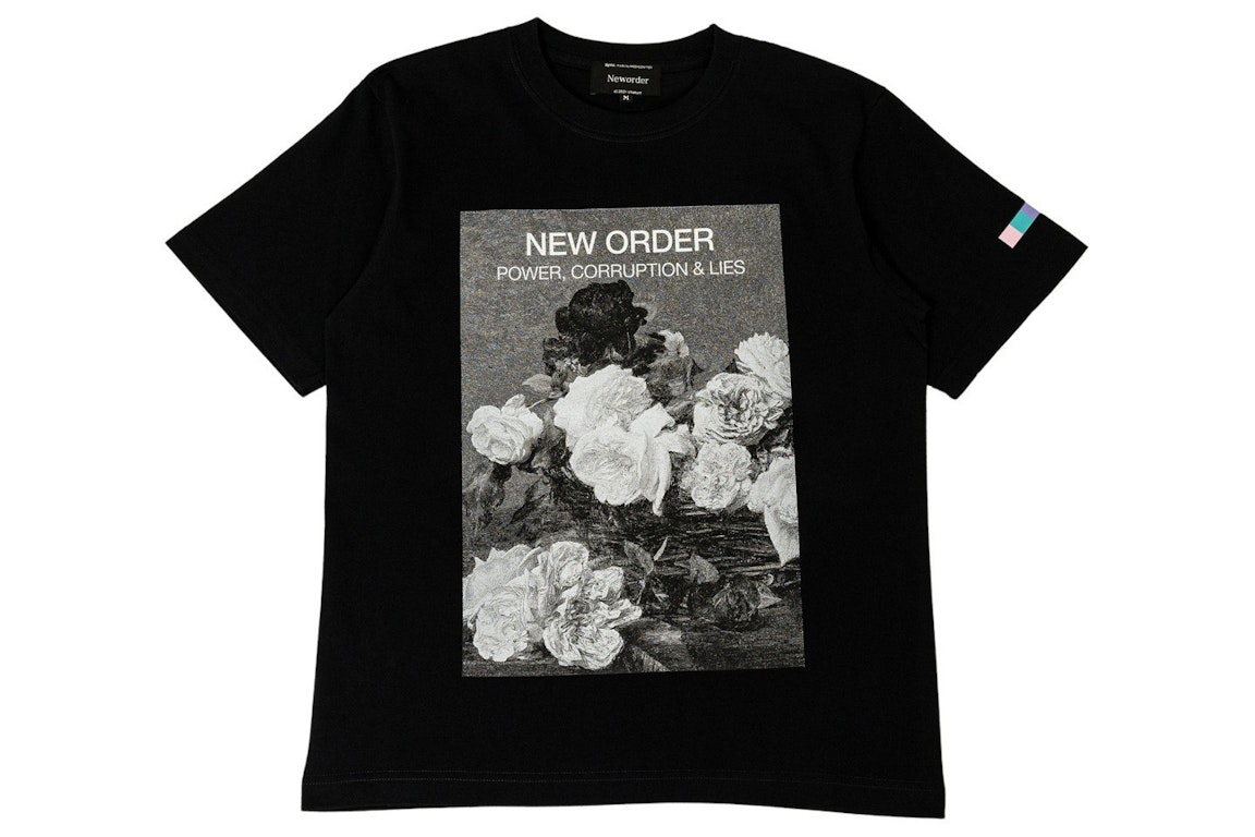 Pre-owned Medicom X Sync Neworder Power Corruption And Lies Tee Black