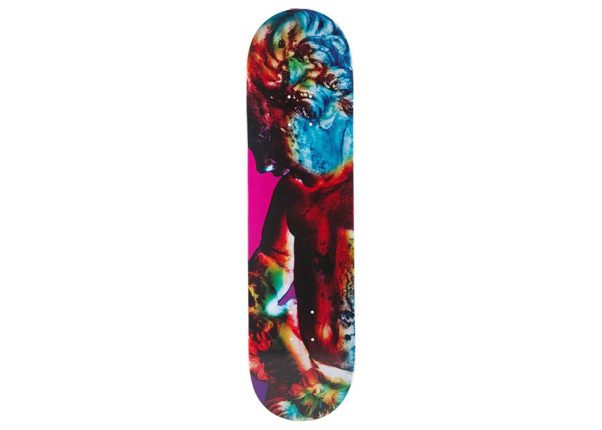 Medicom x Sync Neworder Technique Skateboard Deck Multicolor ...