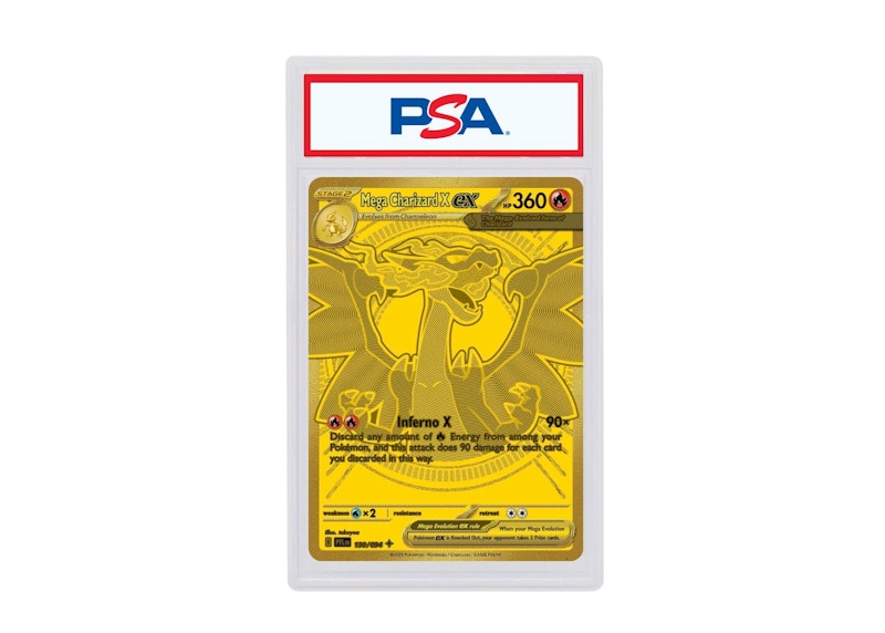 Mega Charizard X ex 2025 Pokémon Scarlet & Violet Phantasmal