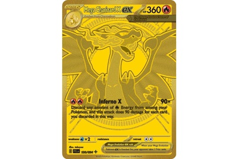 Mega Charizard X ex 2025 Pokmon Scarlet & Violet Phantasmal Flames Hyper Rare 130/094 Ungraded - 2025 - US Mega Charizard X ex 2025 Pokmon Scarlet & Violet Phantasmal Flames Hyper Rare 130/094 Ungraded - 2025 - US