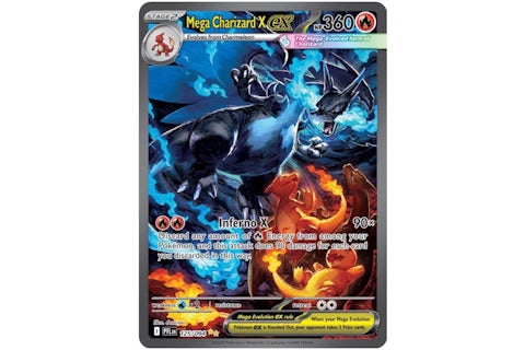 Mega Charizard X ex 2025 Pokmon Scarlet & Violet Phantasmal Flames Special Illustration Rare 125/094 Ungraded - 2025 - US Mega Charizard X ex 2025 Pokmon Scarlet & Violet Phantasmal Flames Special Illustration Rare 125/094 Ungraded - 2025 - US