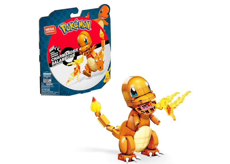 Mega Construx Pokemon Chamander Set Orange