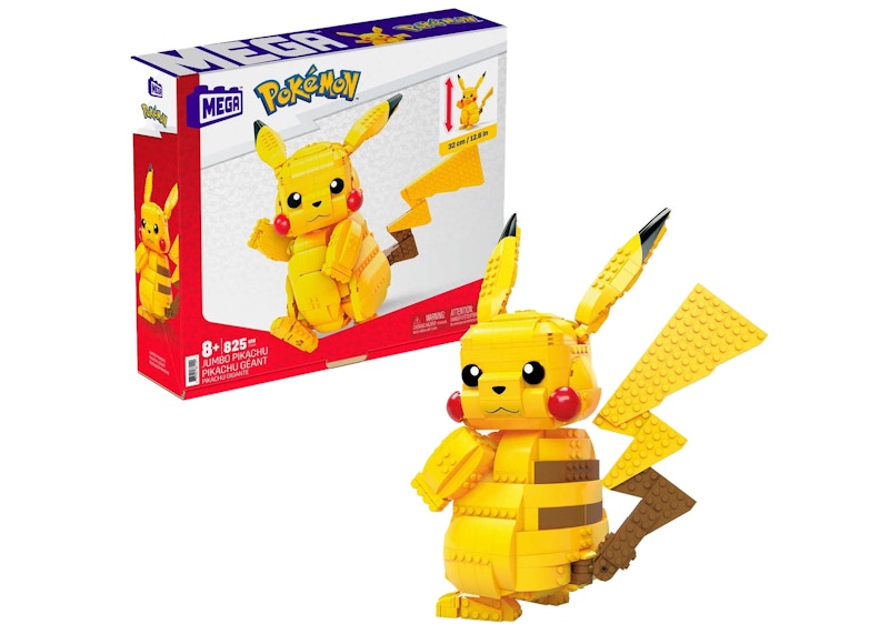 Mega Construx Pokemon Jumbo Pikachu Figure