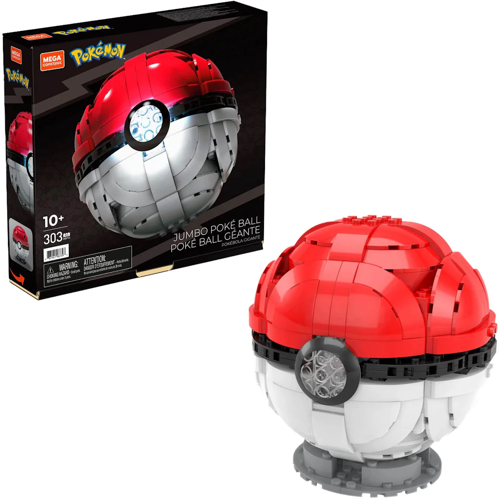 Mega Construx Pokemon Poke Ball – Portals Games & Comics