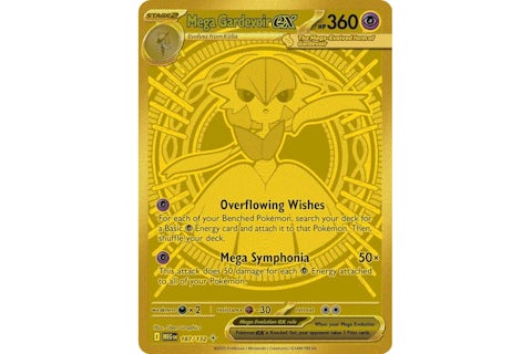 Mega Gardevoir ex 2025 Pokmon Scarlet & Violet Mega Evolution Hyper Rare 187/132 Ungraded - 2025 - US Mega Gardevoir ex 2025 Pokmon Scarlet & Violet Mega Evolution Hyper Rare 187/132 Ungraded - 2025 - US
