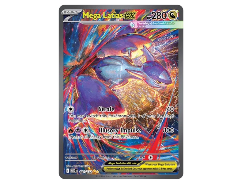 2025年 ポケモンカード MEGA LATIAS ex Mega Latias ex 2025 Pokémon Scarlet & Violet Mega Evolution Hyper