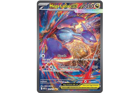 Mega Latias ex 2025 Pokmon Scarlet & Violet Mega Evolution Hyper Rare 181/132 Ungraded - 2025 - US Mega Latias ex 2025 Pokmon Scarlet & Violet Mega Evolution Hyper Rare 181/132 Ungraded - 2025 - US