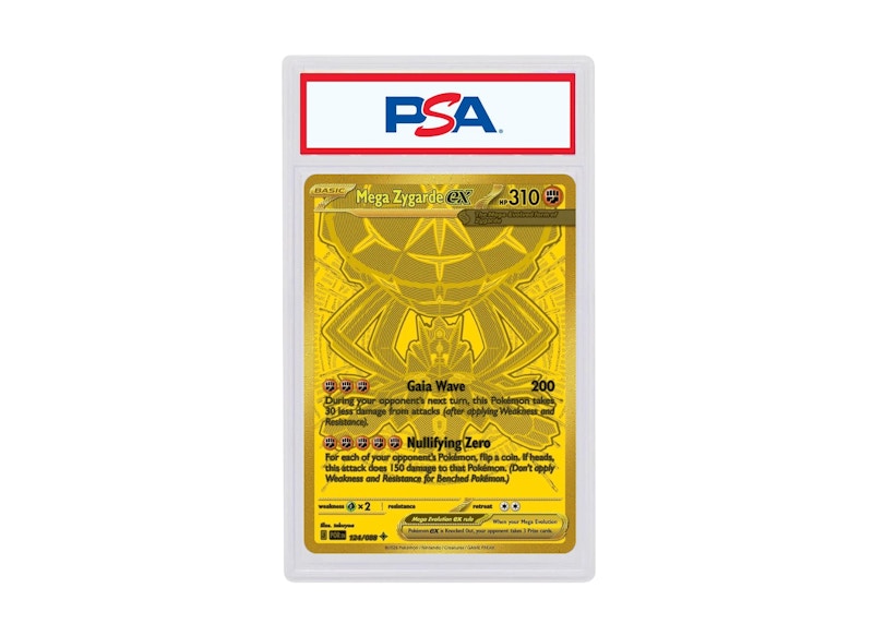 Mega Zygarde ex Gold Version 2026 Pokémon Mega Evolution Perfect