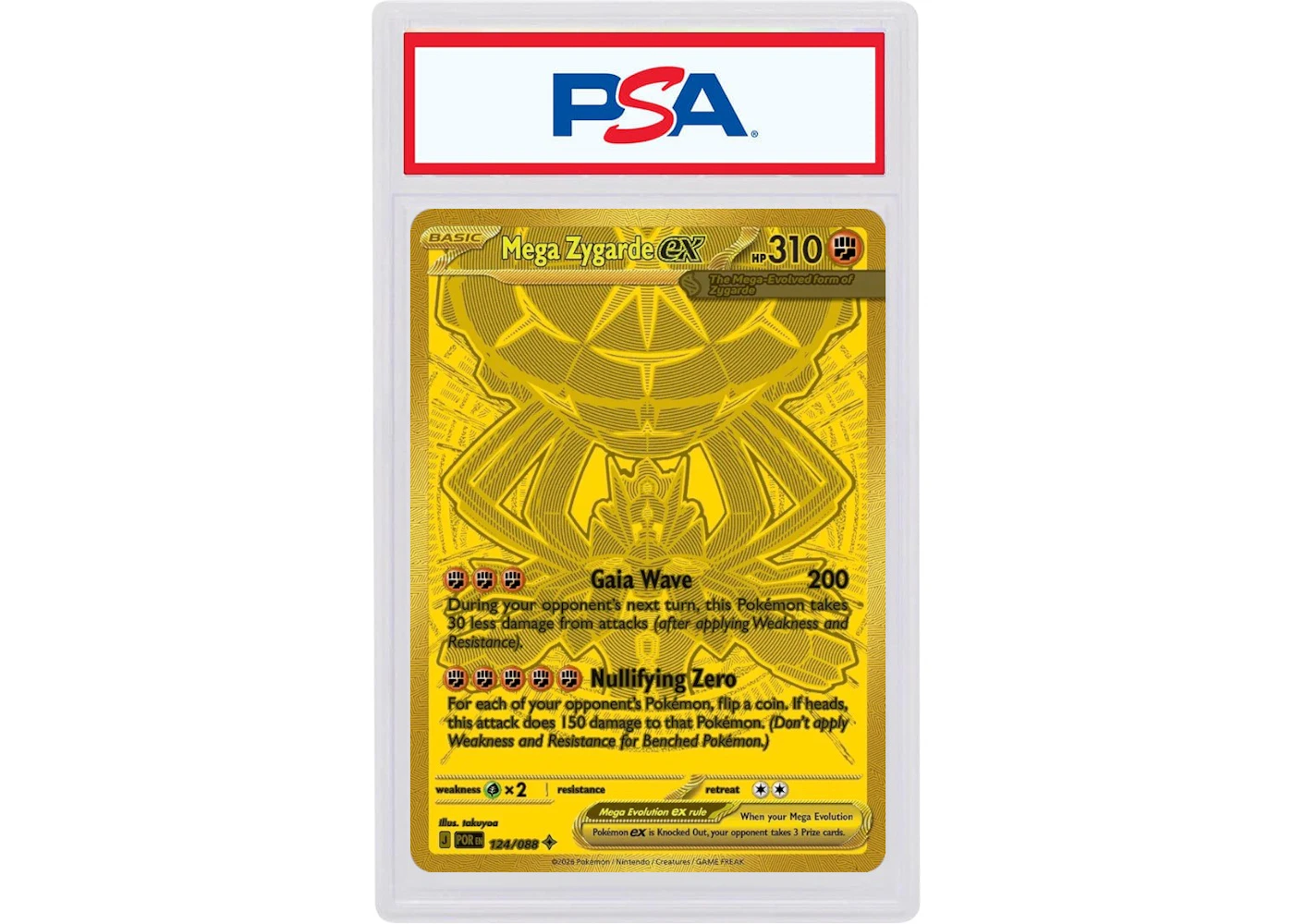Mega Zygarde ex Gold Version 2026 Pokmon Mega Evolution Perfect Order 124/088 (PSA or BGS Graded) - 2026 - US Mega Zygarde ex Gold Version 2026 Pokmon Mega Evolution Perfect Order 124/088 (PSA or BGS Graded) - 2026 - US