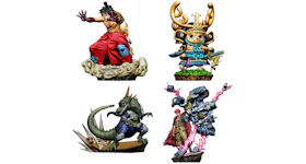 MegaHouse One Piece Logbox Rebirth Wano Country Vol. 2 Set Of 4 Action Figures Multi