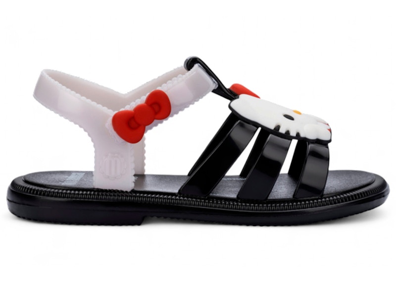 Melissa Mini Melissa Hip Hello Kitty and Friends (Baby) Sneakers in Black/White