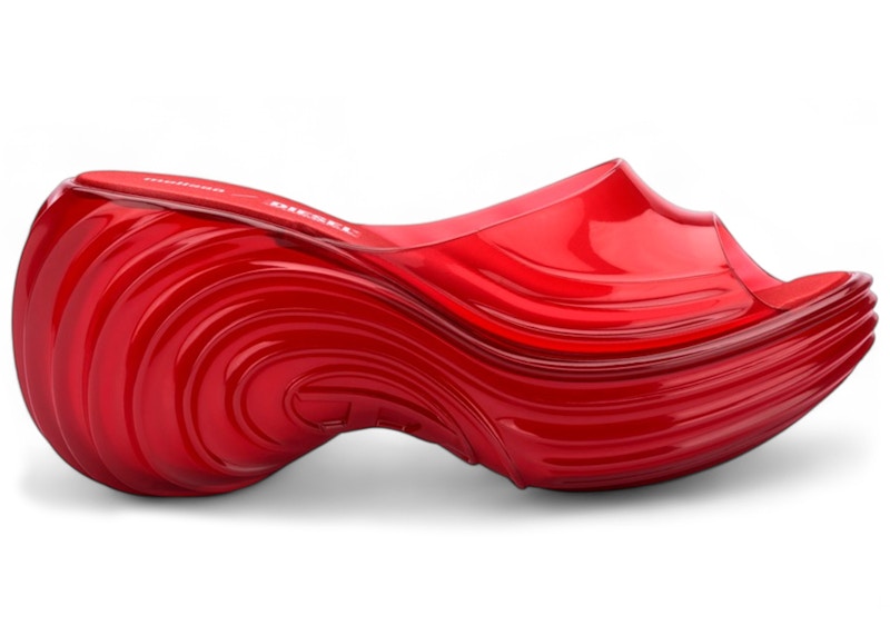 Melissa x Diesel Quantum Platform Transparent Red