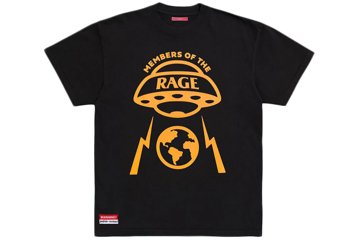 Members of The Rage Members Of The Rage T-shirt Neon Orange/Black