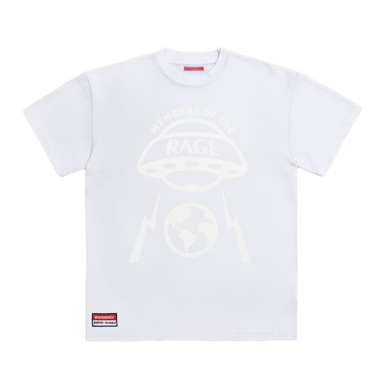 Pre-owned Members Of The Rage T-shirt White/white