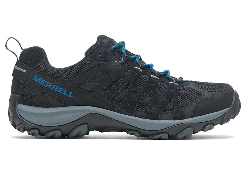 Pre-owned Merrell Men's Accentor 3 Blue Sneakers In Black