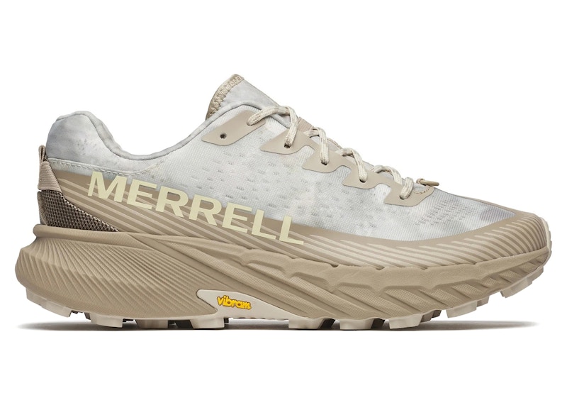 Pre-owned Merrell Men's Agility Peak 5 Bliss Sneakers In Silt In Brown