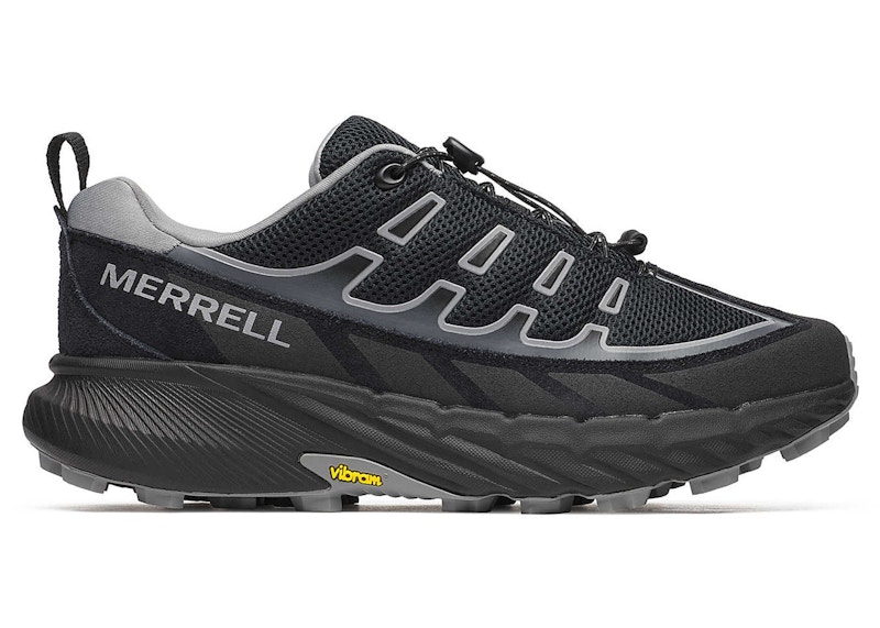 Pre-owned Merrell Men's Agility Peak 5 Trek Sneakers In Black