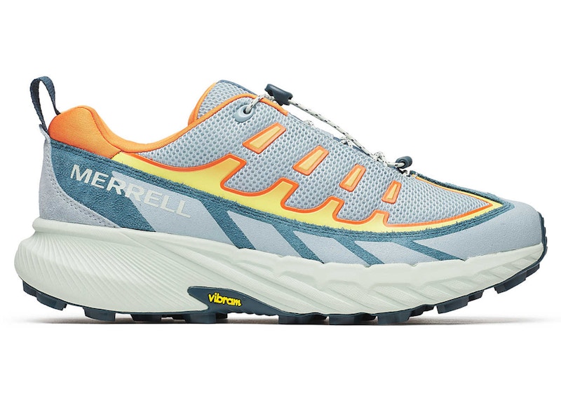 Pre-owned Merrell Men's Agility Peak 5 Trek Sneakers In Legion/stone Blue
