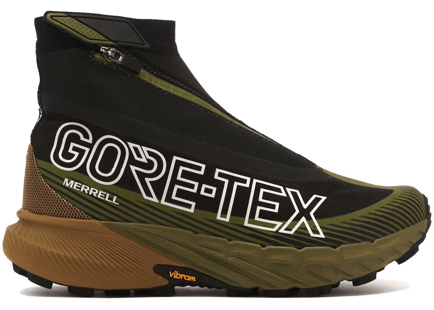 Merrell Agility Peak 5 Zero Gore-Tex 1TRL Black Avocado 男士 - J067983 - TW