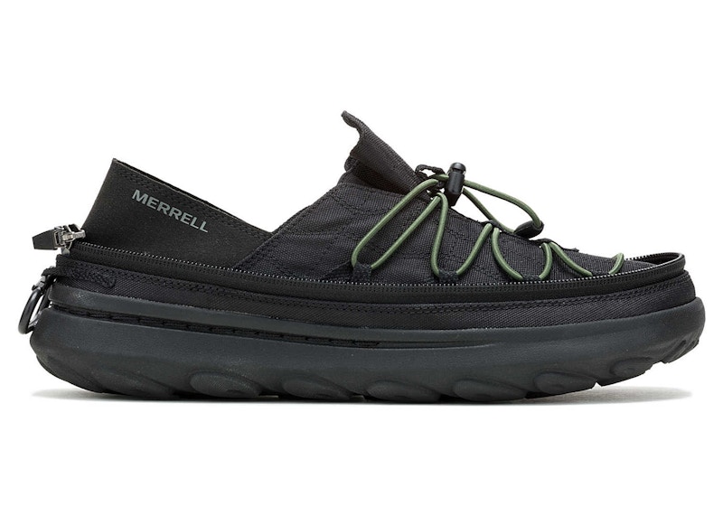 Merrell Hut Moc 2 Packable Zip Off 1TRL Black Men's