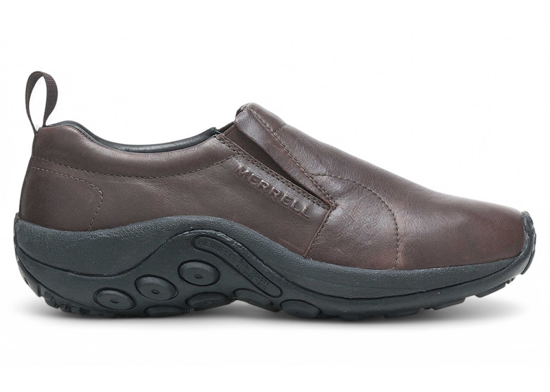 Pre-owned Merrell Men's  Jungle Moc Leather 2 Sneakers In Espresso