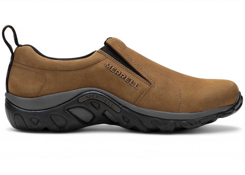 Pre-owned Merrell Men's Jungle Moc Nubuck Sneakers In Brown