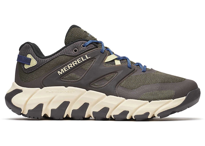 Pre-owned Merrell Men's  Maipo Explorer Aerosport Sneakers In Dark Moss In Green