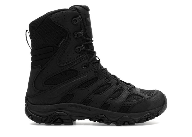 Merrell Moab 3 8" Tactical Zip Waterproof Boot Black