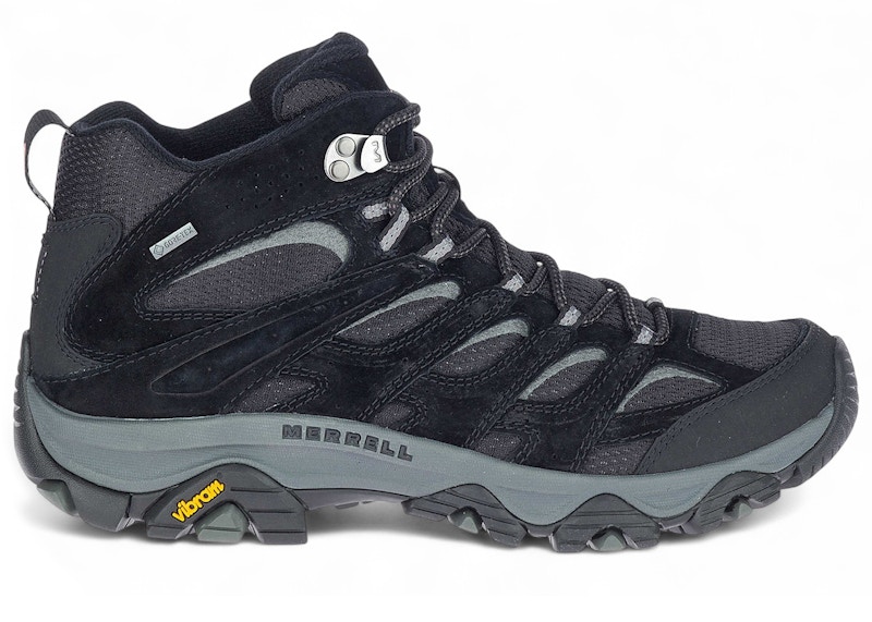 Merrell Moab 3 Mid Gore-Tex Black Grey