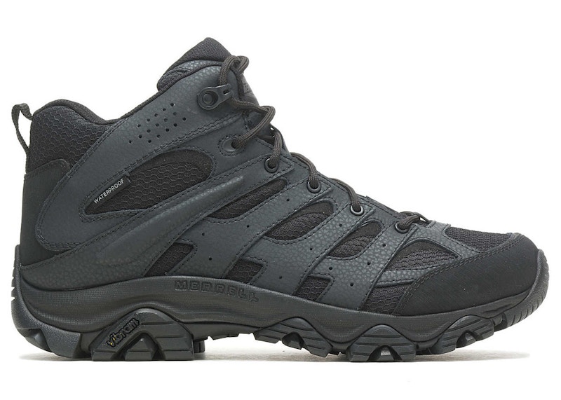 Merrell Moab 3 Mid Tactical Impermeabile Nero