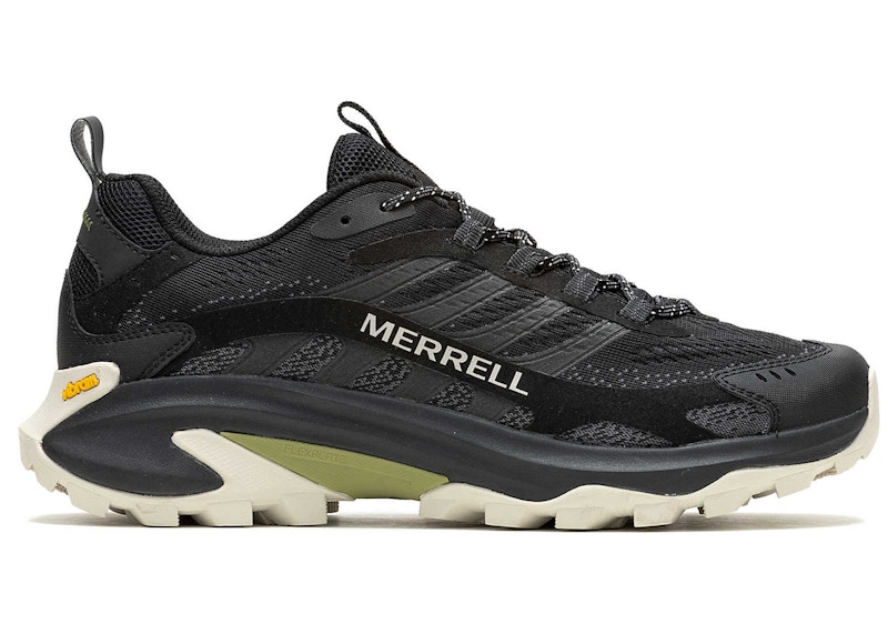 Pre-owned Merrell Men's  Moab Speed 2 Sneakers In Black