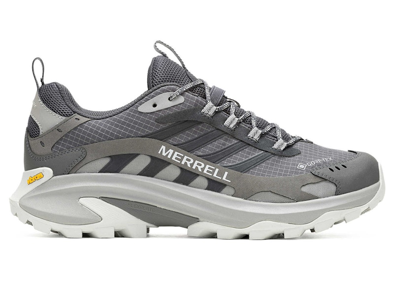 Pre-owned Merrell Men's  Moab Speed 2 Goretex Sneakers In Asphalt