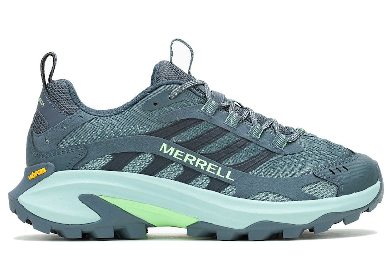 Pre-owned Merrell Moab Speed 2 (women's) Sneakers In Slate