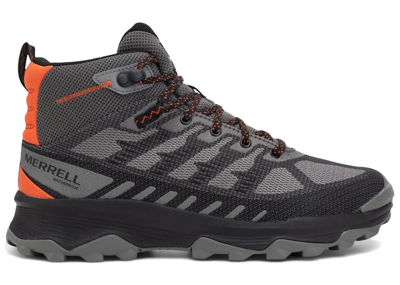 Merrell Speed Eco Mid Waterproof Charcoal Tangerine