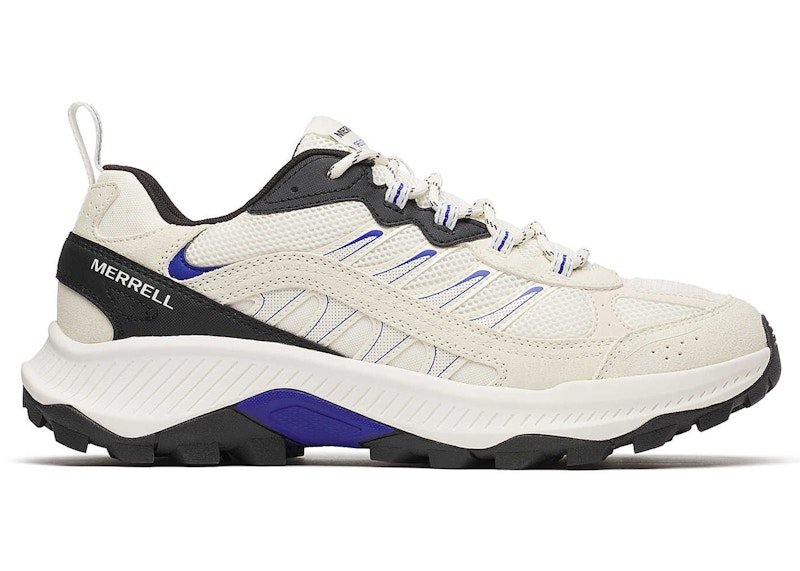 Pre-owned Merrell Men's Speed Strike 2 Trek Sneakers In Chalk/sapphire