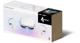 Meta Quest 2 128 GB Resident Evil 4 with Beat Saber Bundle VR Headset (UK Plug) 899-00459-01