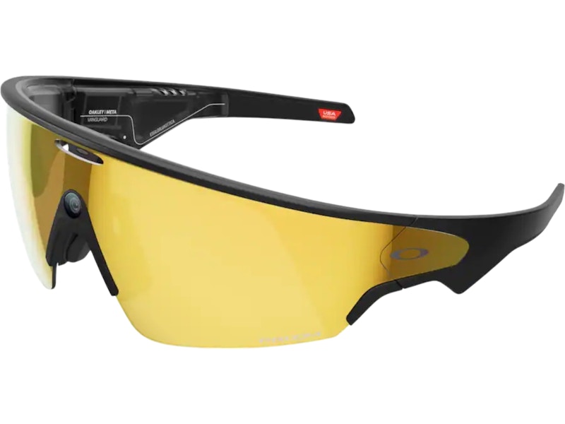 Meta x Oakley Vanguard Glasses 0OW8001 3927 46 Black/Prizm 24K