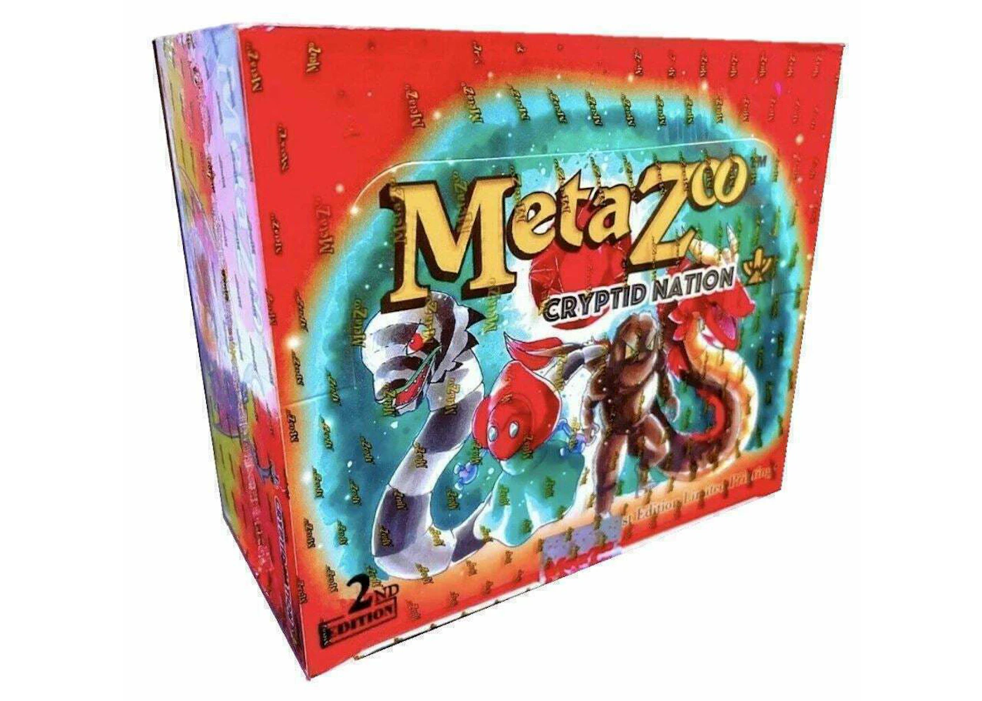 MetaZoo TCG Cryptid Nation 2nd Edition Booster Box - US MetaZoo TCG Cryptid Nation 2nd Edition Booster Box - US