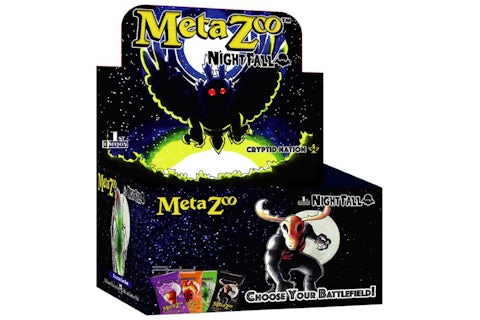 MetaZoo TCG Cryptid Nation Nightfall 1st Edition Booster Box - US MetaZoo TCG Cryptid Nation Nightfall 1st Edition Booster Box - US