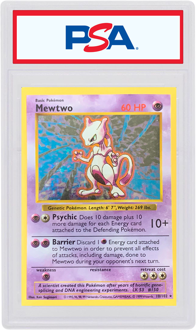 1st Edition Shadowless Base Set Mewtwo Presenting All The Latest High Street Fashion 